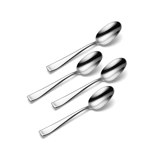 Oneida Moda Teaspoons Silverware Set for 4, Flatware - style: Teaspoons, 4-Piece Set
