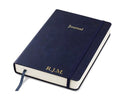 Wykeham's Executive 2026 Undated Daily Journal Planner – Customization Available (Personalized Royal Blue, 8.5"×5.5") - color: Personalized Royal Blue
