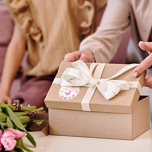 Heyfibro 500 PCS 1.5 Inch Thank You Stickers for Small Business, Baking, Gifts, Envelopes, Weddings (Butterfly) - style: Butterfly