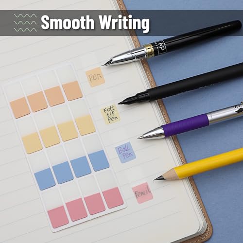 Mr. Pen- Sticky Index Tabs, 480 Pcs, Pastel Sticky Tabs for Notebooks - color: Pastel, size: 1" × 0.5", 480 pcs