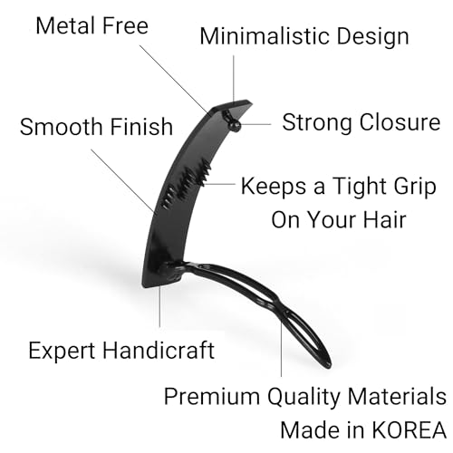 12pcs Hair Barrettes Set for Women and Girls, Hair Clips for Thick Thin Fine Hair, Non-metal Hair Accessories, Non-Slip Grip Handmade Snap Hairpin, BPA Free - color: SN9