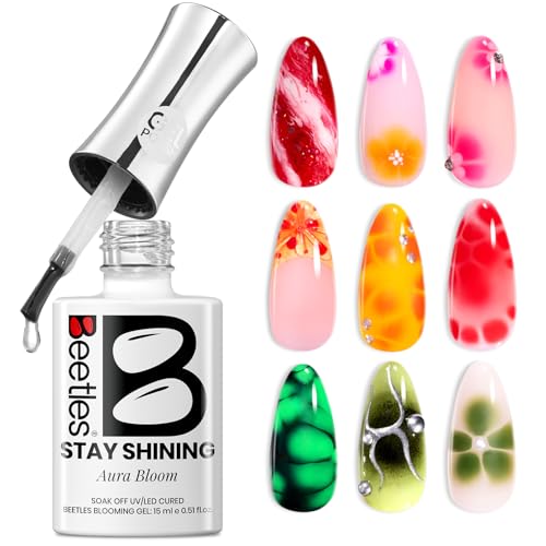 Beetles Blooming Gel for Nails Easy Blooming Nail Art Gel - color: D-Clear-1