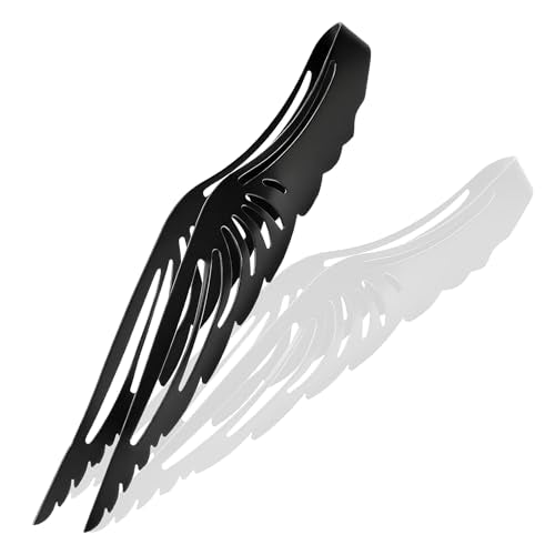 9 Inch Heat Resistant Coal Tongs - Professional Hookah Charcoal Tong with Anti-Slip Handle for Shisha, BBQ and Fireplace Use (butterfly Tongs 9") - size: butterfly Tongs 9"