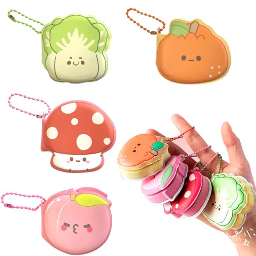 4 Packs Cute Cartoon Sticky Notes, Kawaii Fun Self-Sticky Note Pads
