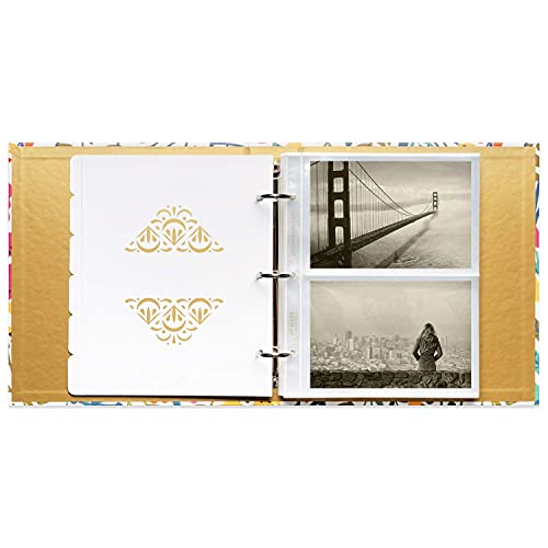 Jot & Mark Binder Page Protectors for 4x6 Recipe Cards or Photos (50 Count)
