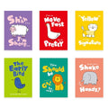 Monolike Mini Storytown Ver.2 Blank Note 6P A SET_105x148mm, 48pages - color: Storytown Ver.2 A-SET