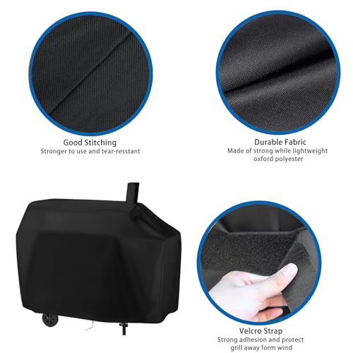 Grills Cover for Royal Gourmet CC1830W 30 Barrel Charcoal - size: CC1830S