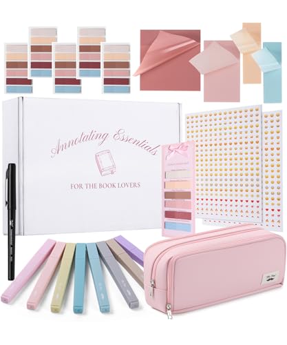 Mr. Pen- Annotation Essentials Kit for Book Lovers, Aesthetic Highlighters