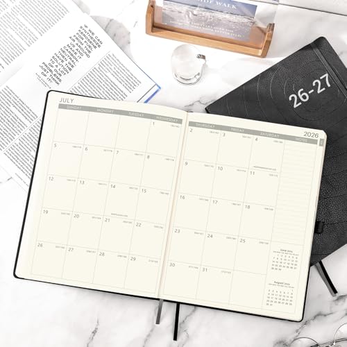2026-2027 Planner - Weekly & Monthly Planner 2026-2027, 8.5" x 11" - style: Grey, 8.5" x 11"| 26-27
