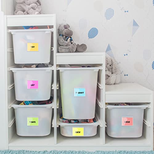Chinco 30 Pcs Self Adhesive Clear Index Card Pockets,2.75 x 3.5 Inches - size: 3.9 x 3.1 Inches