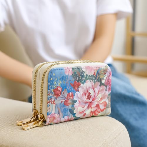 Chinese Style Mini Coin Purse - Elegant & Compact - Perfect for Travel, Daily Commute, and Home Use (red) - color: red