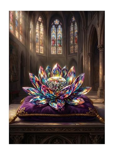 Katomula 100 MTG Card Sleeves with 100 Inner Sleeve, Textured Back Art Sleeves, Fit Standard Size Cards- Jeweled Lotus - color: Jeweled Lotus