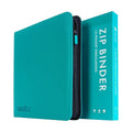 Vault X 12 Pocket Zip Trading Card Binder 480 Cards Exo-Tec (Teal) - color: Teal, size: 12 Pocket