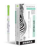 Zebra Pen MILDLINER No Bleed Highlighter, Green Color, Dual Tip, 12-Pack - color: Green