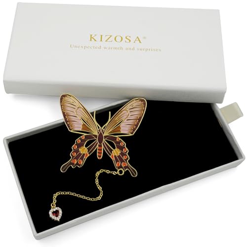 Butterfly Bookmarks for Women,Metal Bookmark,Unique Gifts Book Markers for Women Book Lovers,Teacher Appreciation Gifts,Valentine Mother's Day Christmas New Year Birthday Gift (04-Love) - color: 04-love