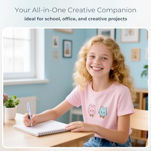 Nicpro 38PCS Aesthetic School Supplies, Pastel Mechanical Pencil Set - size: 38 PCS