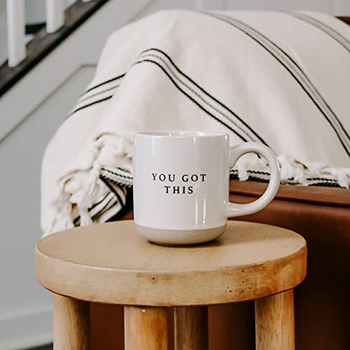 Sweet Water Decor You Got This Mug - 14oz Stoneware Mug Dishwasher and Microwave Safe - Positive Affirmation Gifts for Women, Inspirational Mug - style: You Got This