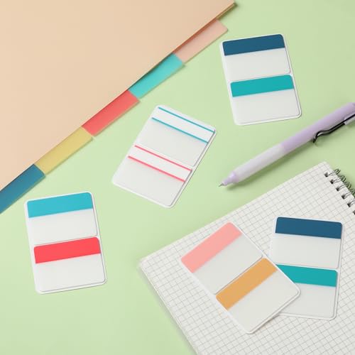 Mr. Pen- Sticky Index Tabs, 500 Pcs, 21 Sets, Colorful - color: Tropical