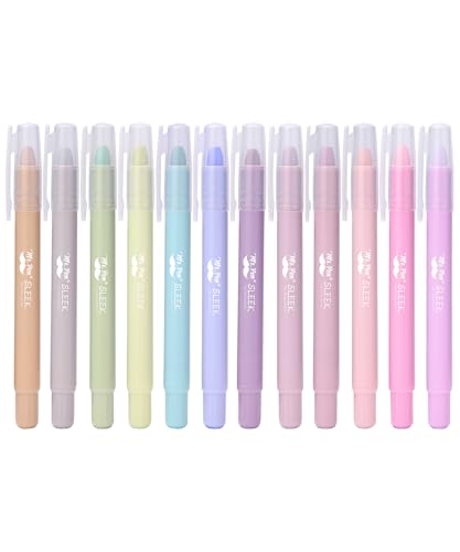Mr. Pen- No Bleed Gel Highlighters, Morandi Colors, 12 Pack - color: Morandi Colors 1, size: 12 Pack