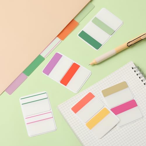 Mr. Pen- Sticky Index Tabs, 500 Pcs, 21 Sets, Colorful - color: Flowers