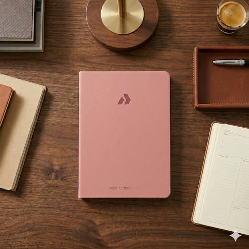 Nextnoid A5 LIned Notebook - 160 Pages, 120 GSM Paper, Pink - color: Pink, style: Lined 160 Pages