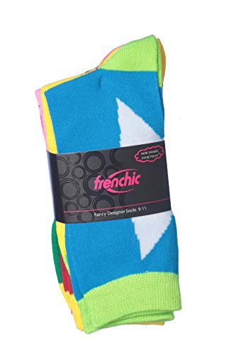 Frenchic 12/24/48 Pairs Pack Women's Colorful Patterned Cute Funny Casual Fashion Crew Socks - color: Love