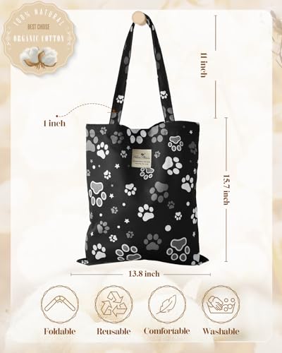 Miss Adola Aesthetic Buckle Tote Bag for Women - color: Black Dog Claw