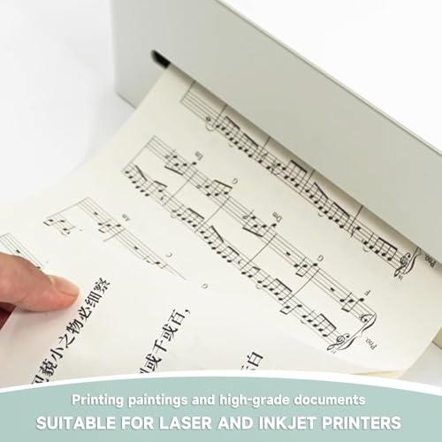 Mulberry Paper,200 Sheets Letter Size 8.5" x 11" Natural Fiber Rice Paper, Decoupage Decorative Tissue Paper for Writing Painting DIY Crafts Calligraphy Gift Wrap(LPMP_A-01) - color: LPMP_A-01 White