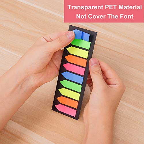 Morepack 2000 Count Neon Color Tape Flag, Page Markers, Index Tab Flags - style: Arrow