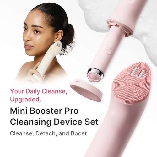 medicube Mini Booster Pro Plus Cleansing Device Set - Portable, Beige - color: Beige