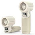 AMACOOL Portable Handheld Turbo Fan, Max 20 Hours Runtime, Gifts for Women - color: Beige