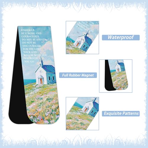 Christian Magnetic Bookmarks, Bible Verse Book Marks for Women - style: Aesthetic Christian