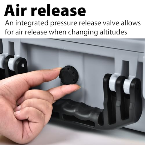 CROSSDESIGN Storage Box for Collectible Cards, Tools, Screws, Craft Supplies DIY Adjustable Organizer Box with Removable Dividers & Protective Foam, Lightweight Stackable Storage Container Gray - size: 1 Pack | DIY Divider | Big Size | Gray