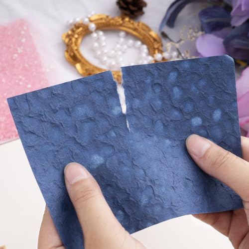 132 Sheets Textured Scrapbook Paper and Mesh Fabric Assorted Set, 6 Pack Mixed Special Paper for Scrapbooking Planner Bullet Junk Journal Supplies 5.5x4 Inch - color: A