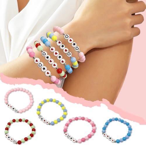 Korea-Pop Inspired Merch toys Bracelets Sets for Women, Korea-Pop Bracelet Friendship Jewelry, for Huntrix Merchandise for Rumi Mira Zoey Fans Christmas Gifts Cosplay Outfits Decor - style: Style A