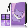 9 Pocket Purple Trading Card Binder, 3-Ring Card Album - color: Purple, size: Large