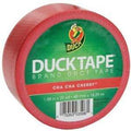 Duck Tape 1265014 1.88" x 20 yd Cha Cherry Tape, Single Roll, Multicolor (Pack of 6) - color: Red, size: Single Roll (Pack of 6)