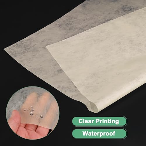 M METERXITY 76-Sheet Korean Cotton Wrapping Flower Paper, 11.8 Inch/ 30cm Waterproof Floral Wrapping Cotton Paper for Bouquets/Gift Packaging [Khaki] - color: Khaki