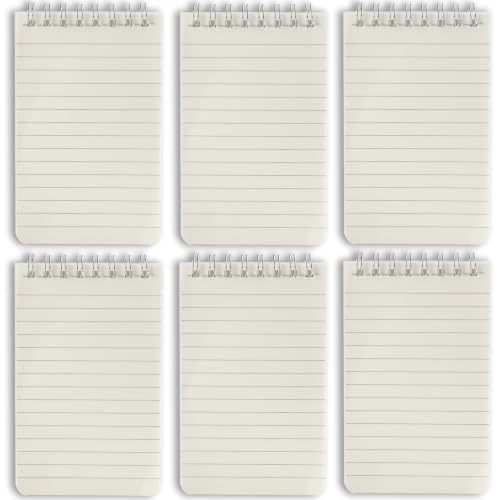 Pocket Notebook Mini Notepad Small Spiral Notebooks 3X5Inch(6-lucency) - size: 6-lucency