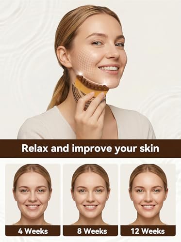 2PCS Lymphatic Contour Face Brush, Lymphatic Drainage Massager – Soft Bristle Dry Brush for Face Sculpting, Lymphatic Drainage Tool to Reduce Puffiness & Define Jawline, Hypoallergenic Ergonomic Fit