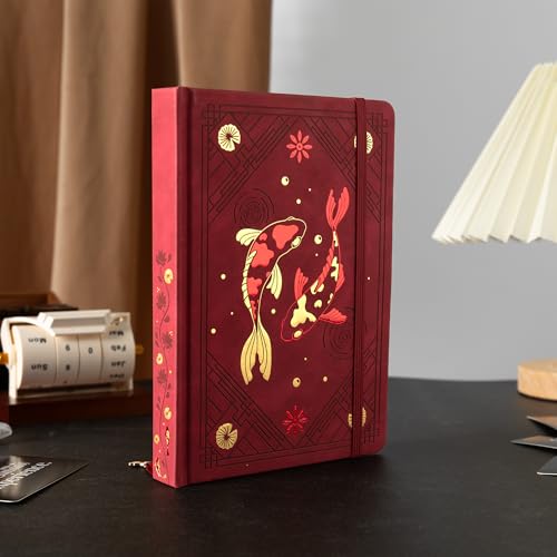 TIEFOSSI A5 Lined Journal Notebook 316 Pages for Women & Men - color: Red, size: A5-Lined