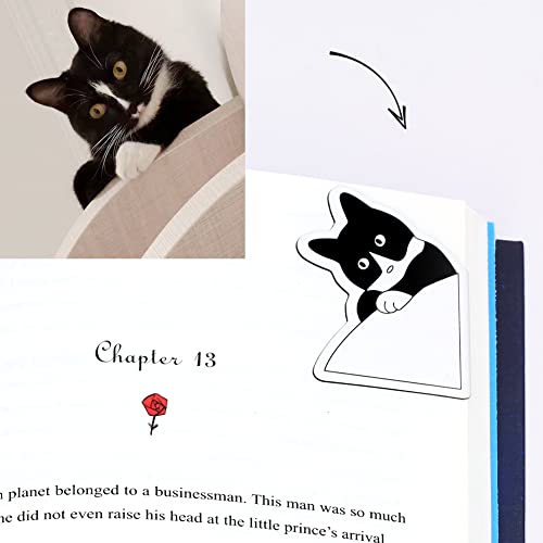 12 Pack Magnetic Bookmark, Book Marker Clip for Teachers, Students, Book Lovers, Printing on 2 Side - color: Style K