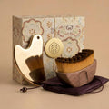 Lymphatic Contour Facial Brush Set with Gold Stainless Steel Gua Sha - color: Combo Set