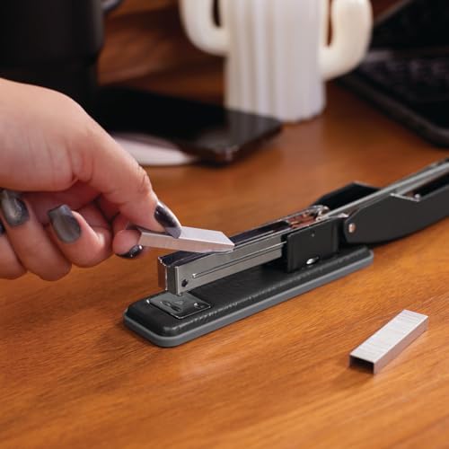 Swingline Stapler, Cub Compact Desktop Stapler, 20 Sheet Capacity, Metal, Matte Black (S701068) - color: Black