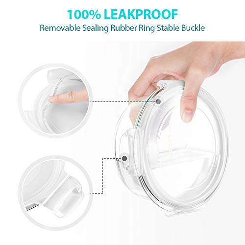 24pc Glass Food Storage Containers, Locking Lids，Glass Meal Prep Containers - color: White