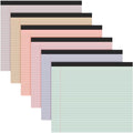 Lincia 6 Pcs Legal Pads Landscape Notebook, Cute Color - color: Cute Color