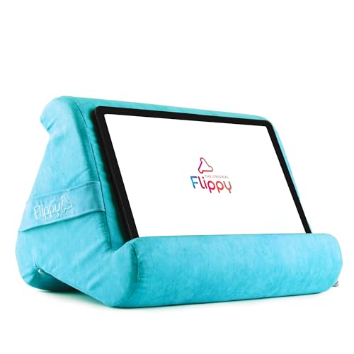 Flippy Original Tablet Pillow Stand & iPad Holder, Gift for Book Lovers & Readers, Multi-Angle Stand with Storage for Lap, Desk & Bed, Compatible with Kindle, Fire, iPad & Samsung, I Wanna Go to Miami - color: I Wanna Go To Miami 4.0