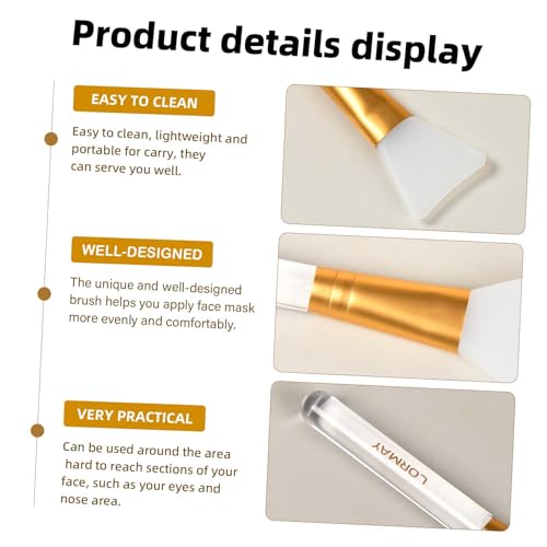 LORMAY Jelly Brush - Face Mask Application Tool for Even Coverage