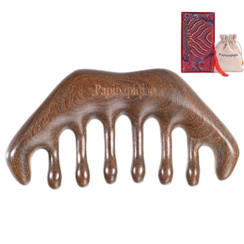 Natural Green Sandalwood Multi-Point Gua Sha Tool – Handheld Wooden Face, Scalp & Body Massage Tool, Trigger Point & Relaxation Accessory for Neck, Back & Legs, Gift-Ready Self-Care Tool - color: Sandalwood Quiet