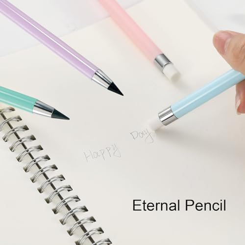 MOZXIRZ 6 Pcs Cute Green Stationery Set for Women Back to School Supplies Office Supplies Including Gel Ink Pens 6-in-1 Ballpoint Pens Pencil Eraser (Green) - color: Green